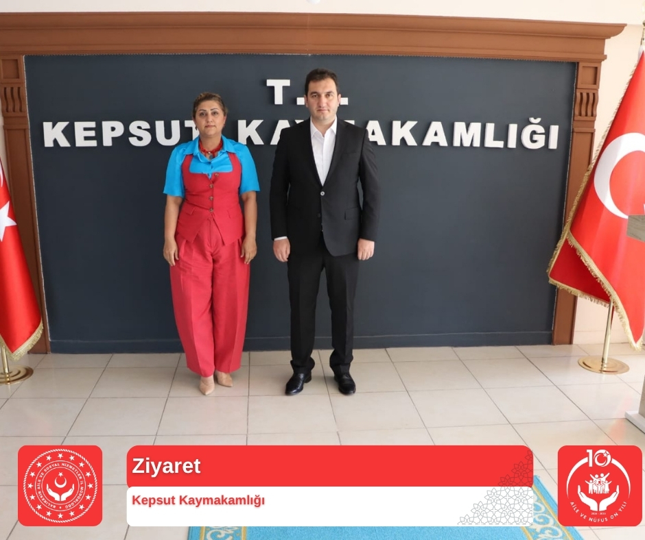 İl Müdürümüz Emine Böçkün’den Kepsut Kaymakamı Adem Taşpınar’a Ziyaret: Sosyal Hizmetlerde İş Birliği Vurgusu