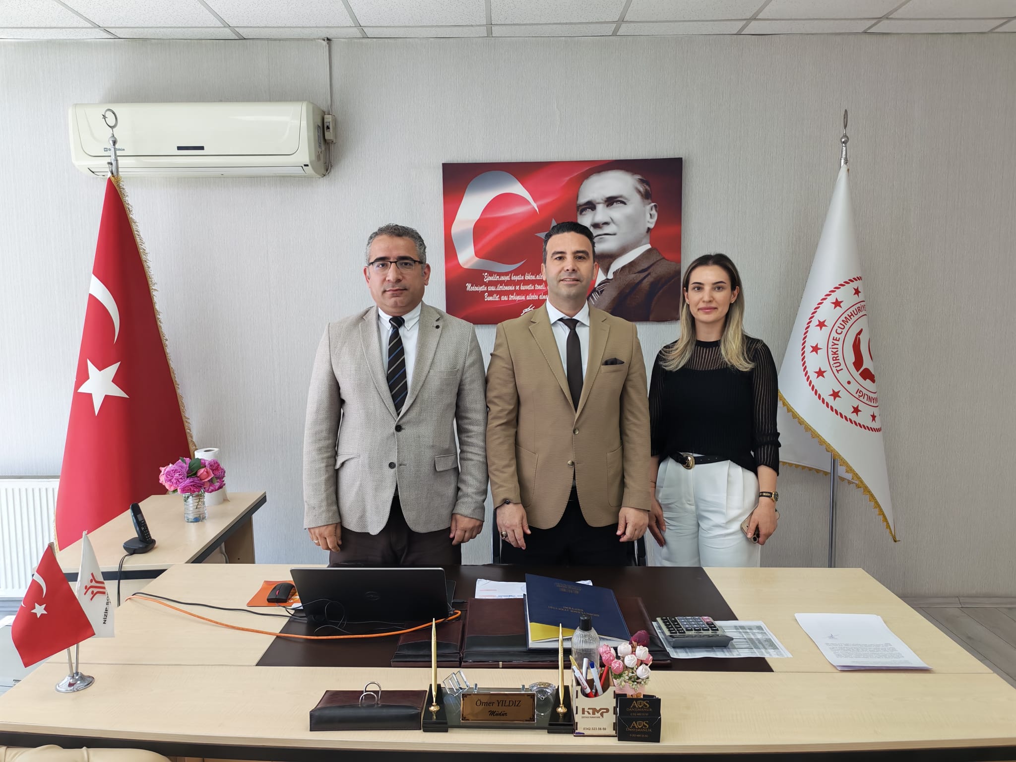 İl Müdürümüz Sayın Umut Zeybek’ten Nizip Sosyal Hizmet Merkezi Müdürlüğümüze Ziyaret