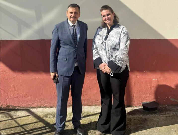İl Müdürümüz Dr. Hüseyin Mollaoğlu, Kuruluş Müdürümüz Ayşegül Alsan İle Bir Araya Geldi.
