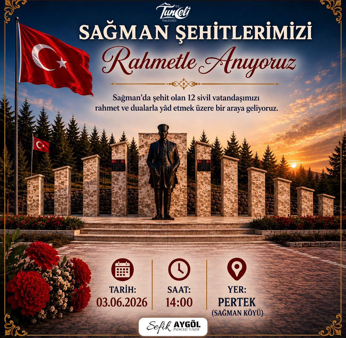 Sağman Şehitlerimizi Rahmetle Anıyoruz