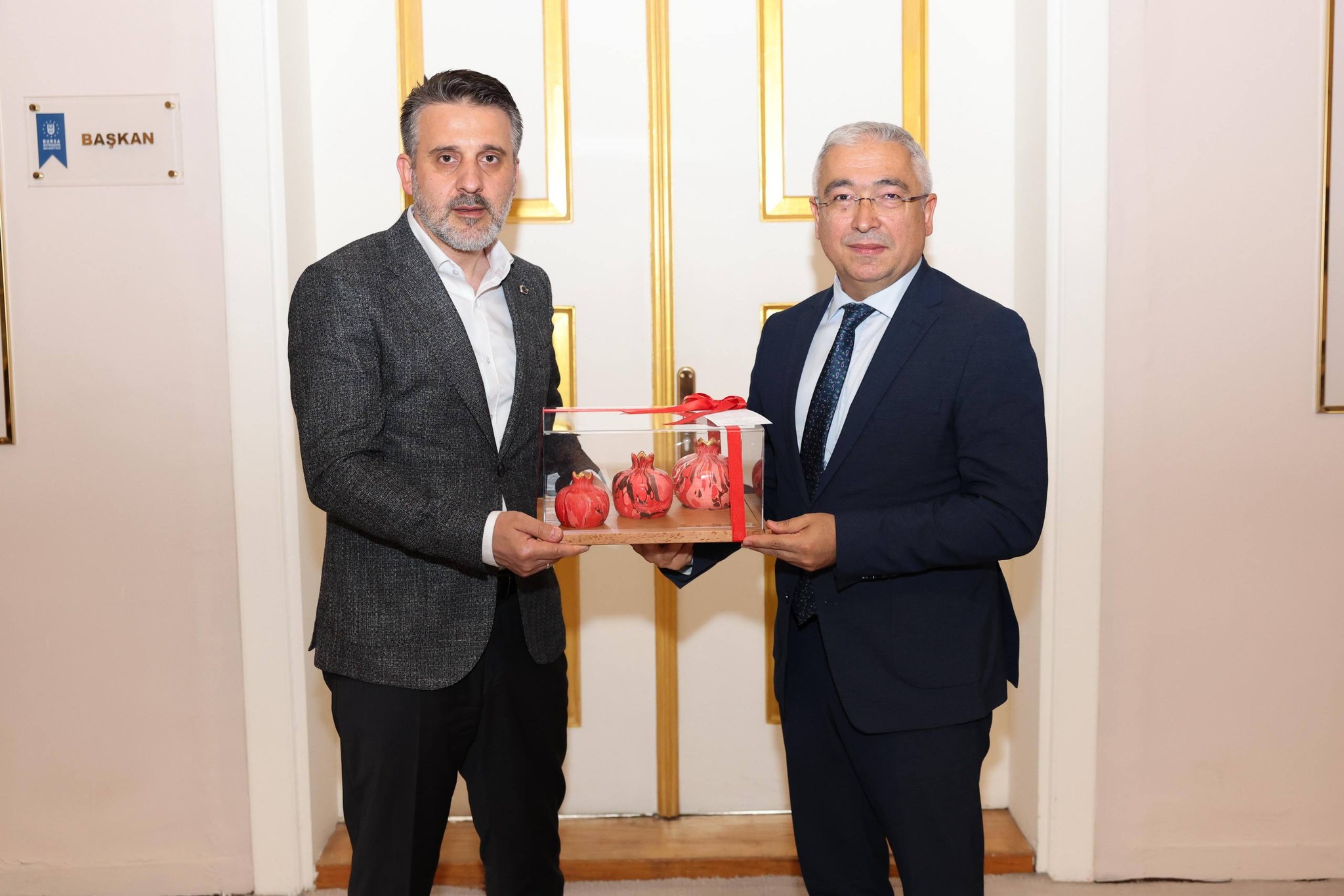 İl Müdürümüz Uysal, Başkan Vekili Şahin Biba ile Bir Araya Geldi
