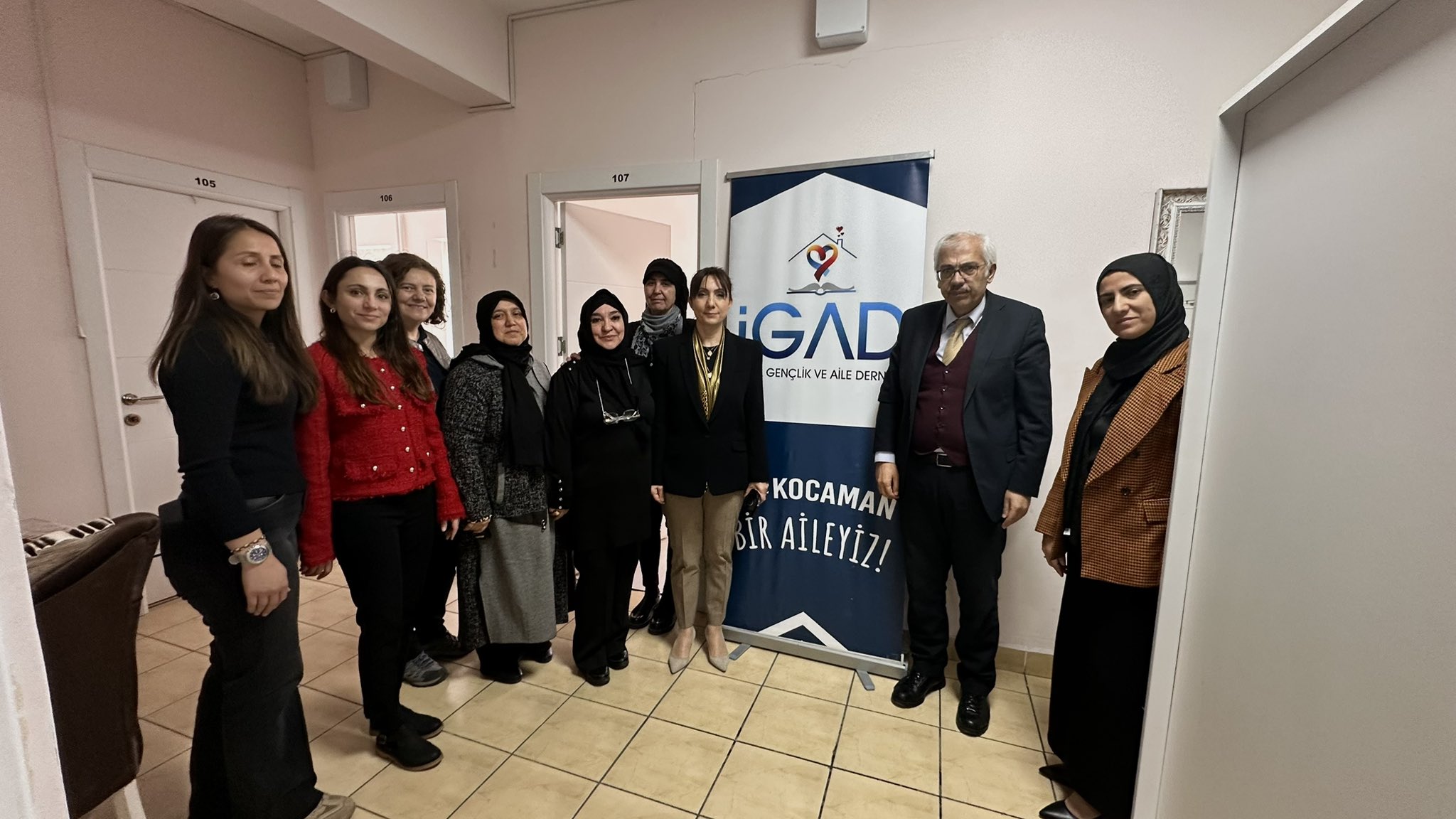  İdeal Gençlik ve Aile Derneği’ni Ziyaret