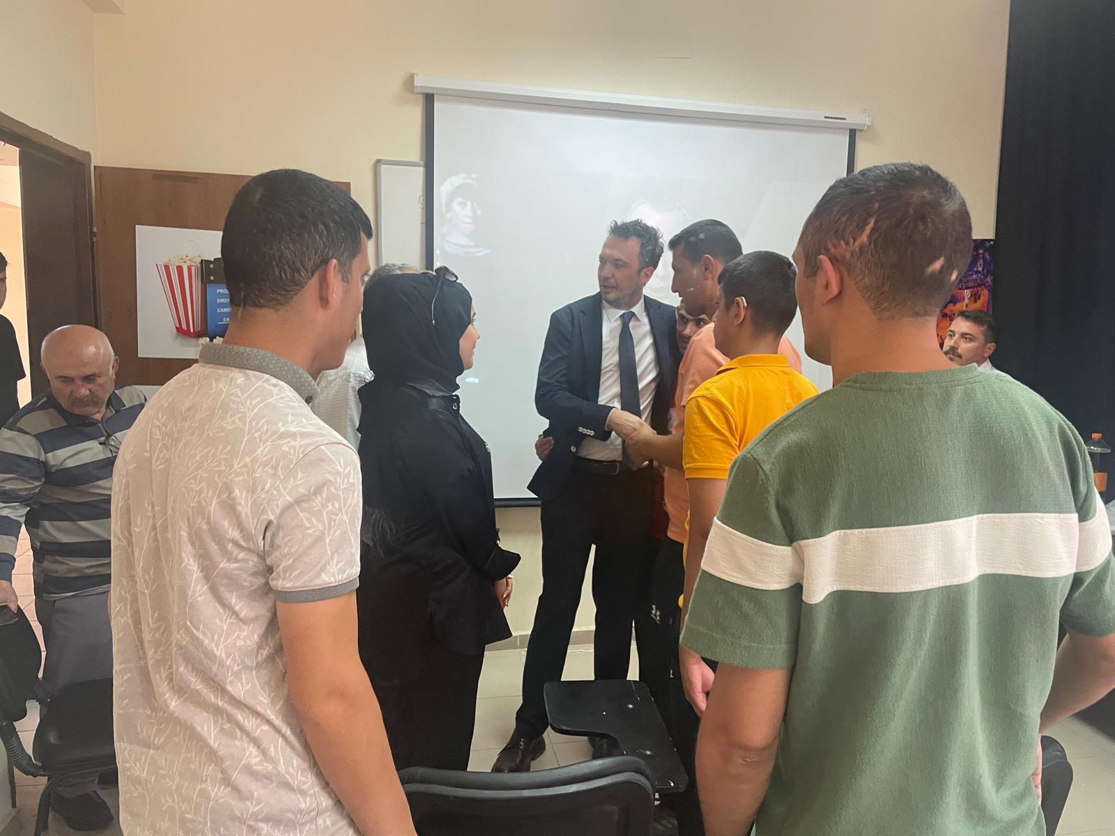 Hacı Salih ve Mine Kara Engelsiz Yaşam Bakım Rehabilitasyon ve Aile Danışma Merkezi Müdürlüğü Ziyareti