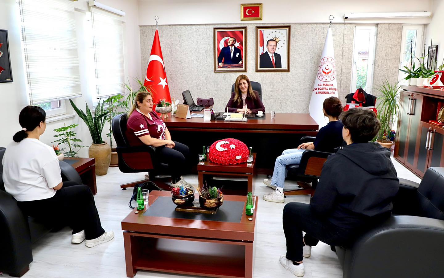 Çocuklarımız İl Müdürümüzü Ziyaret Etti