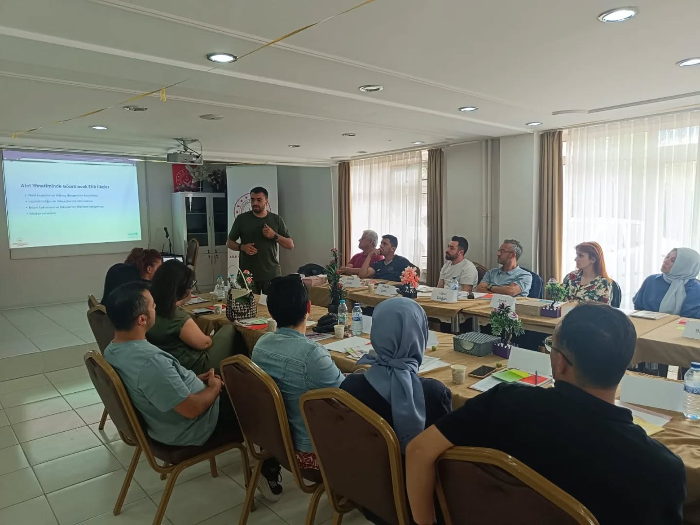 "Afet ve Acil Durumlarda Psikososyal Destek Temel Düzey Müdahale Eğitimi" Programımızın 3. ve 4. gün Oturumları Tamamlandı