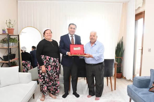  Kıbrıs Gazimiz kıymetli Çetin Amcamızı Hanesinde Ziyaret