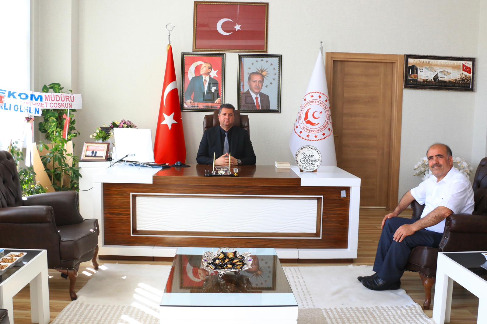 GONCALAR SOLMASIN YÖNETİM KURULU BAŞKANI SAYIN HACI ORMANOĞLU’NDAN İL MÜDÜRÜMÜZ SAYIN SERDAR DEMİRCİ’YE HAYIRLI OLSUN ZİYARETİ