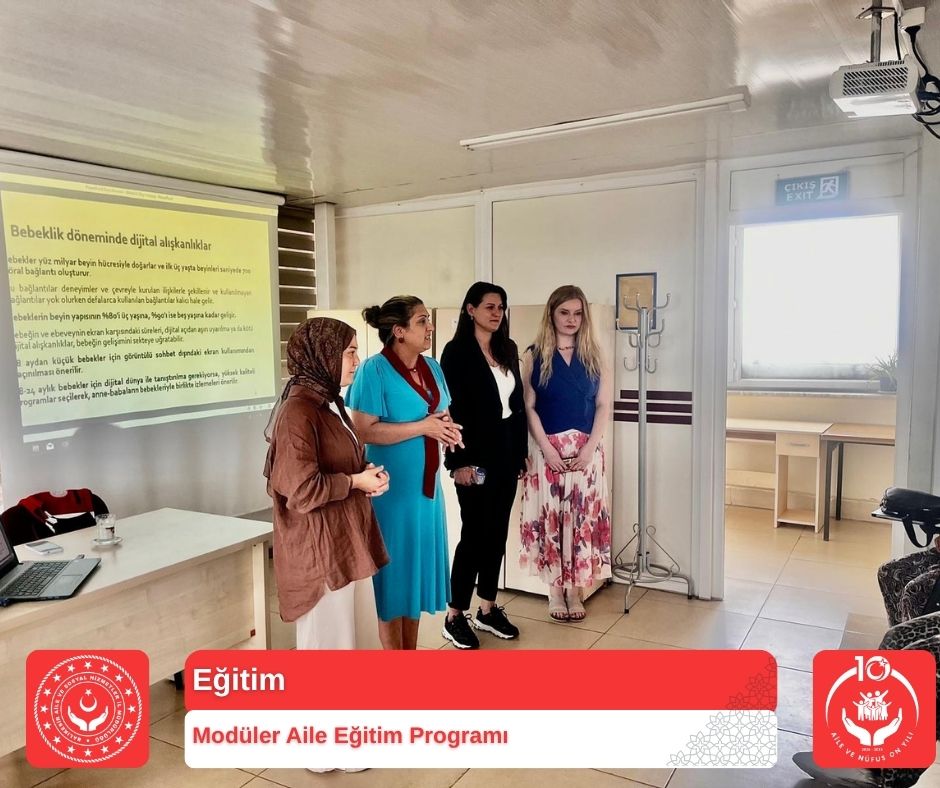 Modüler Aile Eğitim Programı Eğitimleri Devam Ediyor