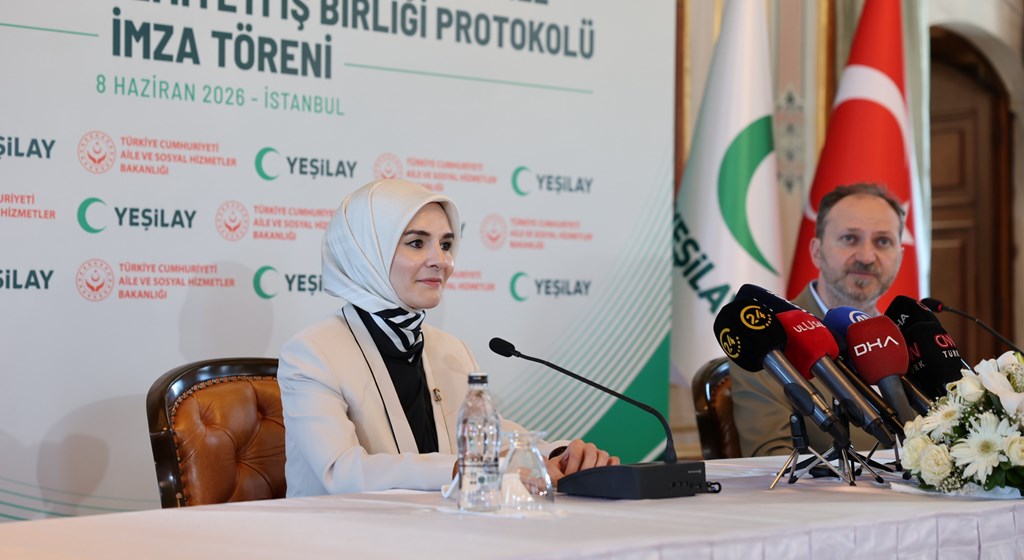 Aile ve Sosyal Hizmetler Bakanlığı ile Yeşilaydan bağımlılıkla mücadele protokolü