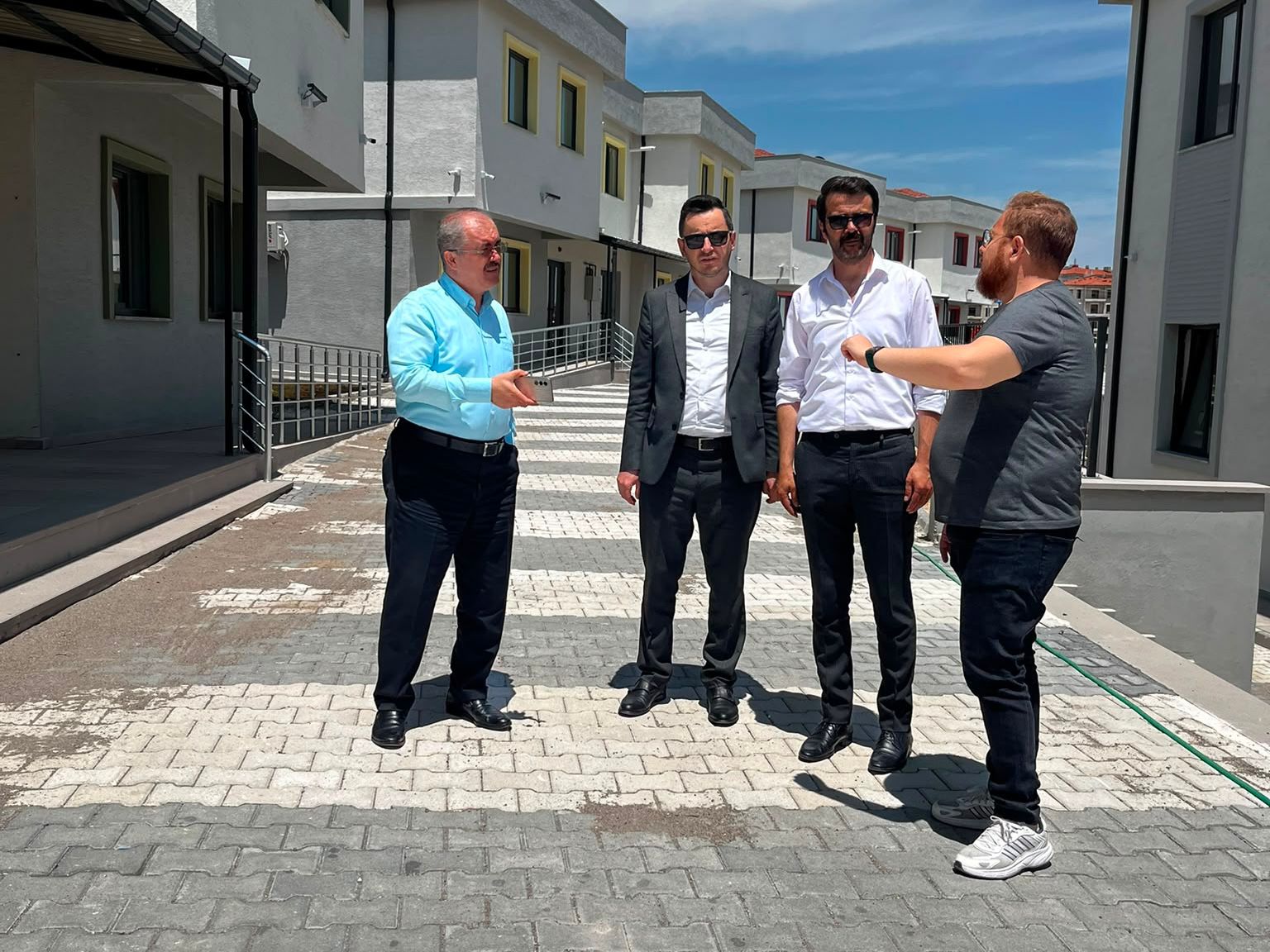 İl Müdürümüz Sayın Bilal Erdoğan,Fazlı Halaç Çocukevleri Sitesi'nde İncelemelerde Bulundu