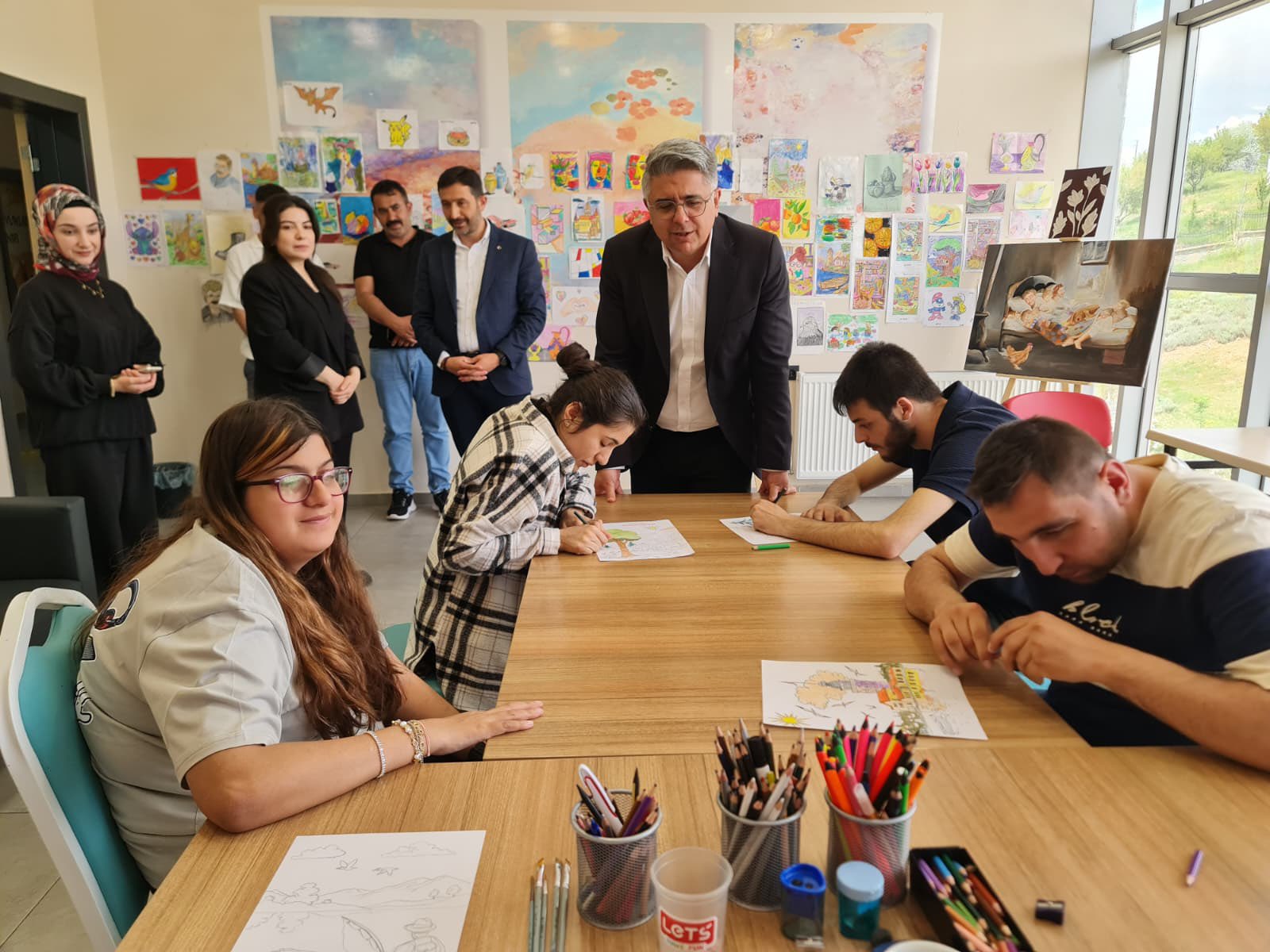 Hamidiye Gündüz Bakım ve Rehabilitasyon Merkezine Ziyaret Gerçekleştirildi