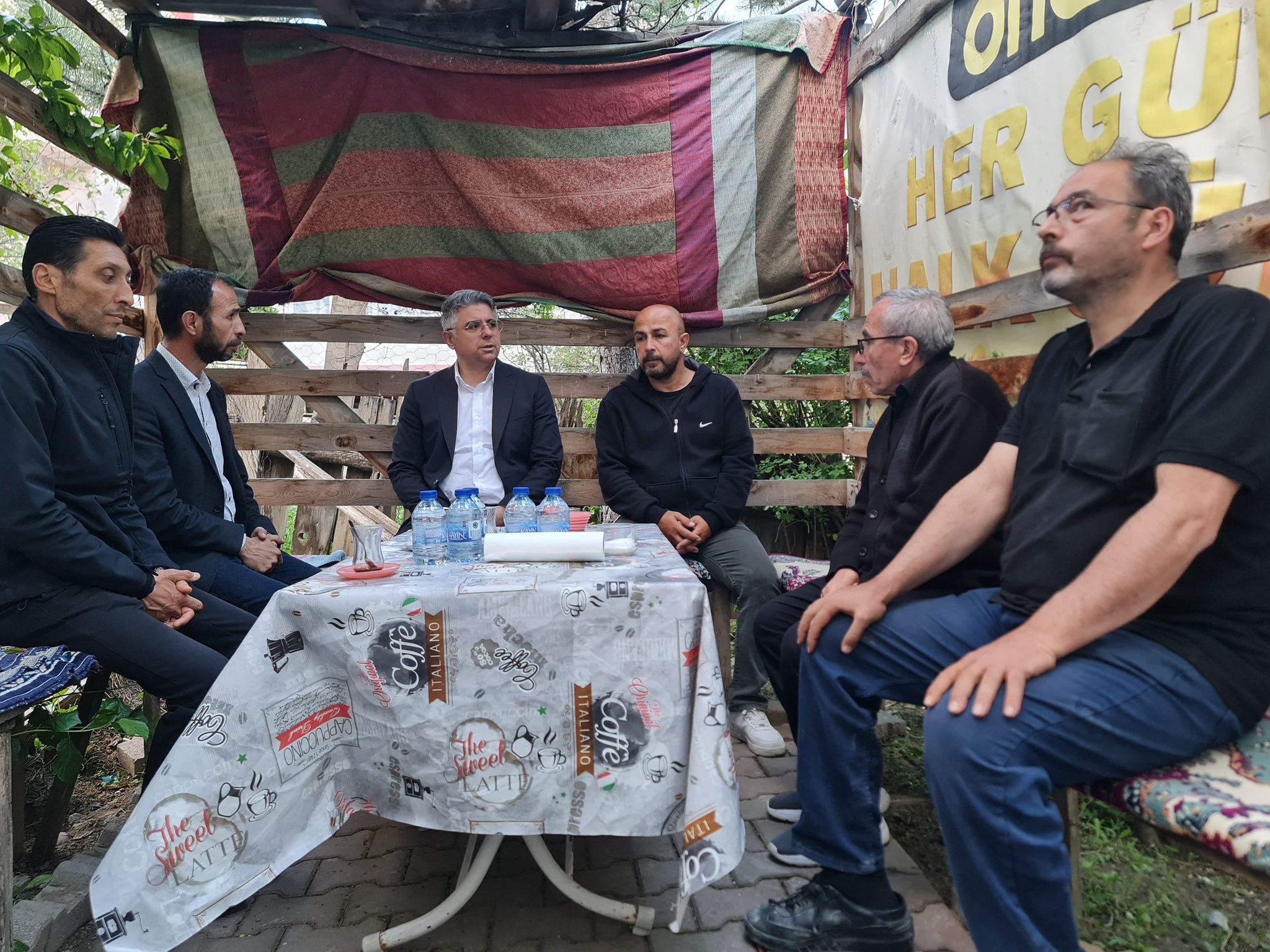 Mesai Arkadaşımız Ebubekir Arslan’a Taziye Ziyareti