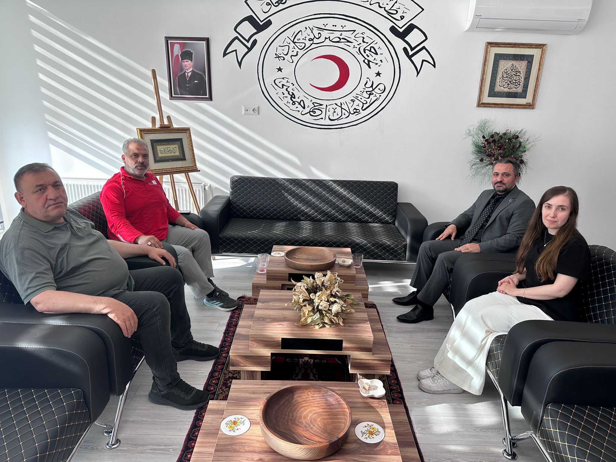 İl Müdürümüz Nevşehir Kızılay Şube Başkanı Sayın Ercan CİVELEK’i Ziyaret Etti