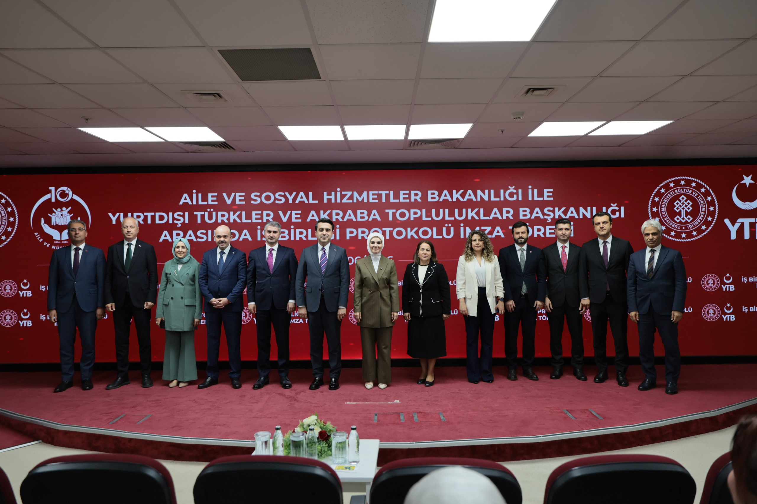 Aile ve Sosyal Hizmetler Bakanlığı ile YTB arasında işbirliği protokolü imzalandı