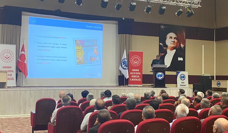 Karamanoğlu Mehmetbey Üniversitesi’nde Muhtarlarla Bir Araya Geldik
