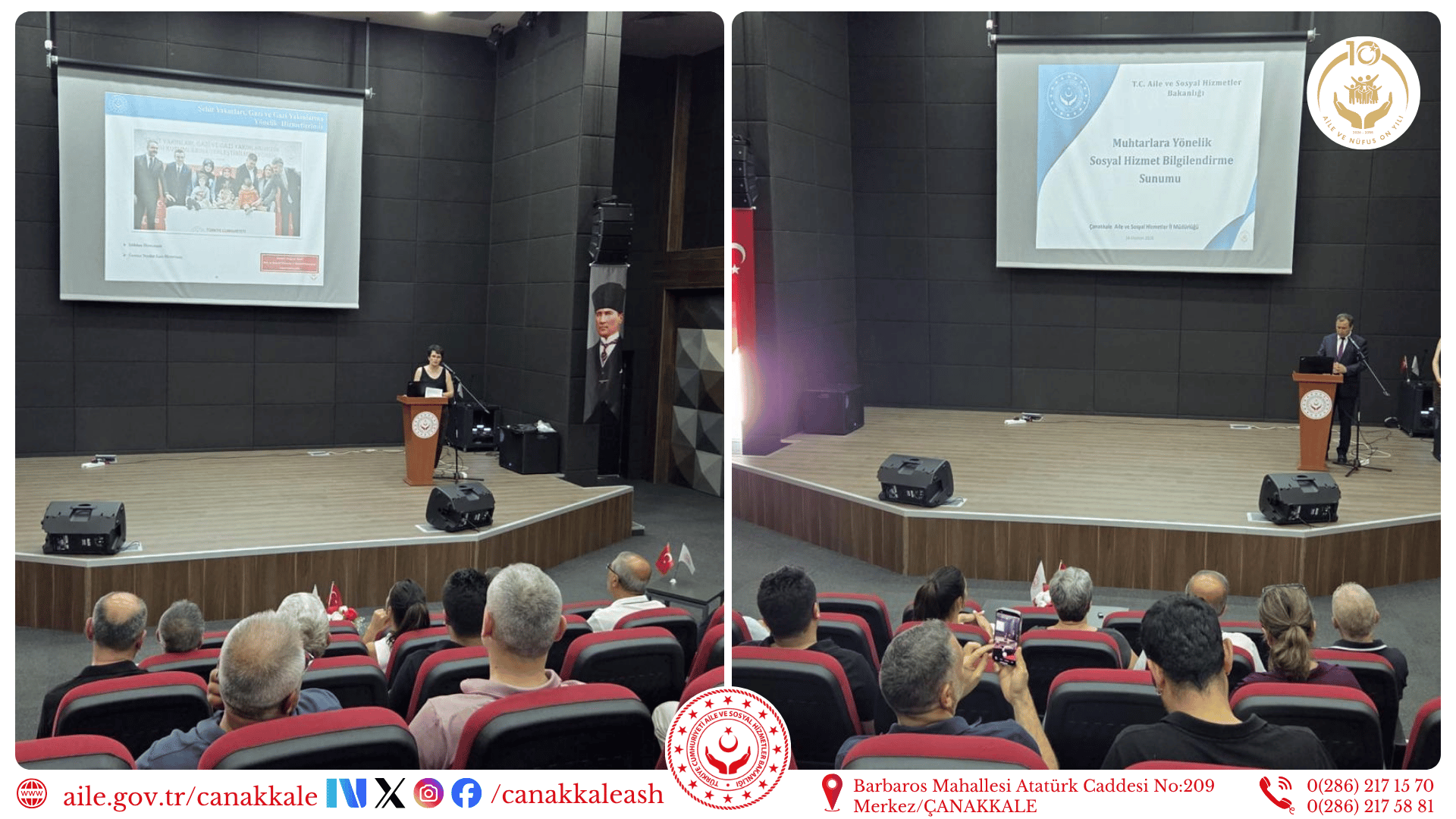 📢 Muhtarlarımıza Yönelik Bilgilendirme Toplantısı Gerçekleştirildi