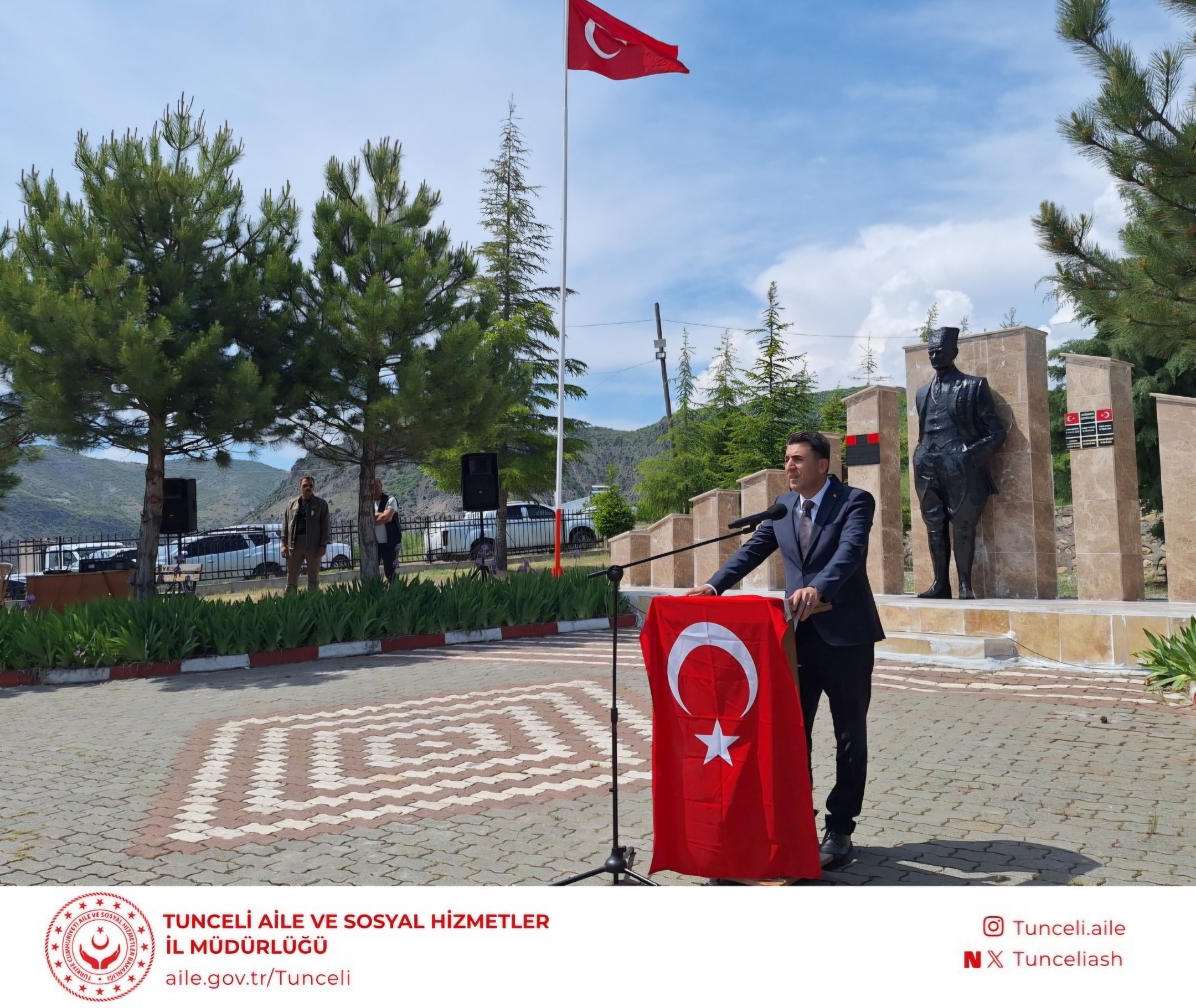 Sağman Köyü'ndeki Anma Programına Katılım Sağladık