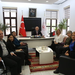 OMÜ Sosyal Hizmet Bölümü Akademisyenlerinden İl Müdürümüz Tekin Balcı'ya Ziyaret - fotoğraf 1