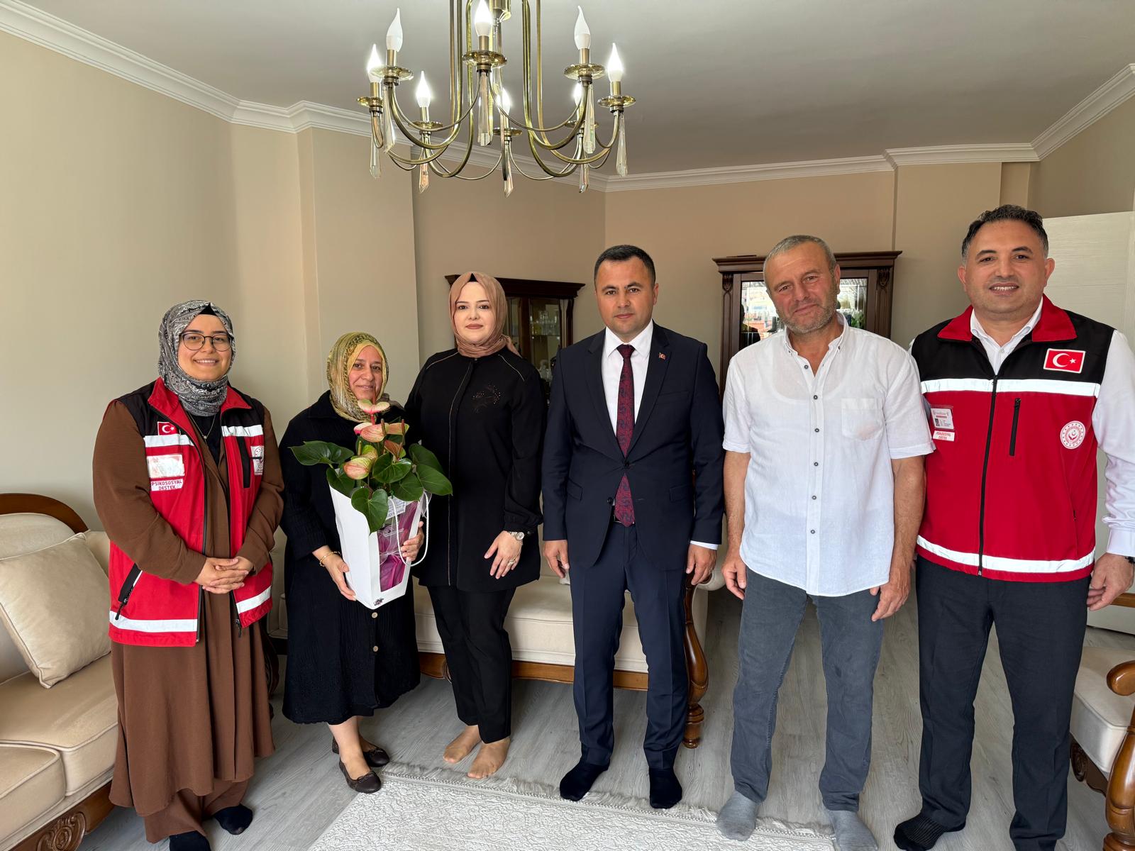 Babalar Günü Kapsamında Gazilerimiz ve Ailelerine Ziyaret Gerçekleştirildi