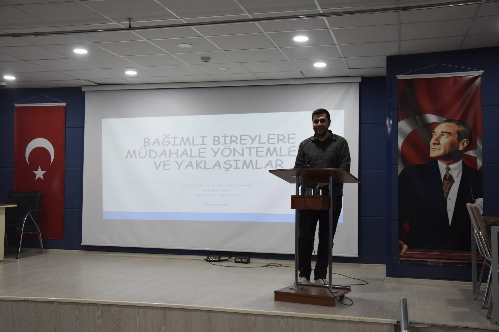 Hizmet İçi Eğitimlerde Bağımlılıkla Mücadele Konusu Ele Alındı