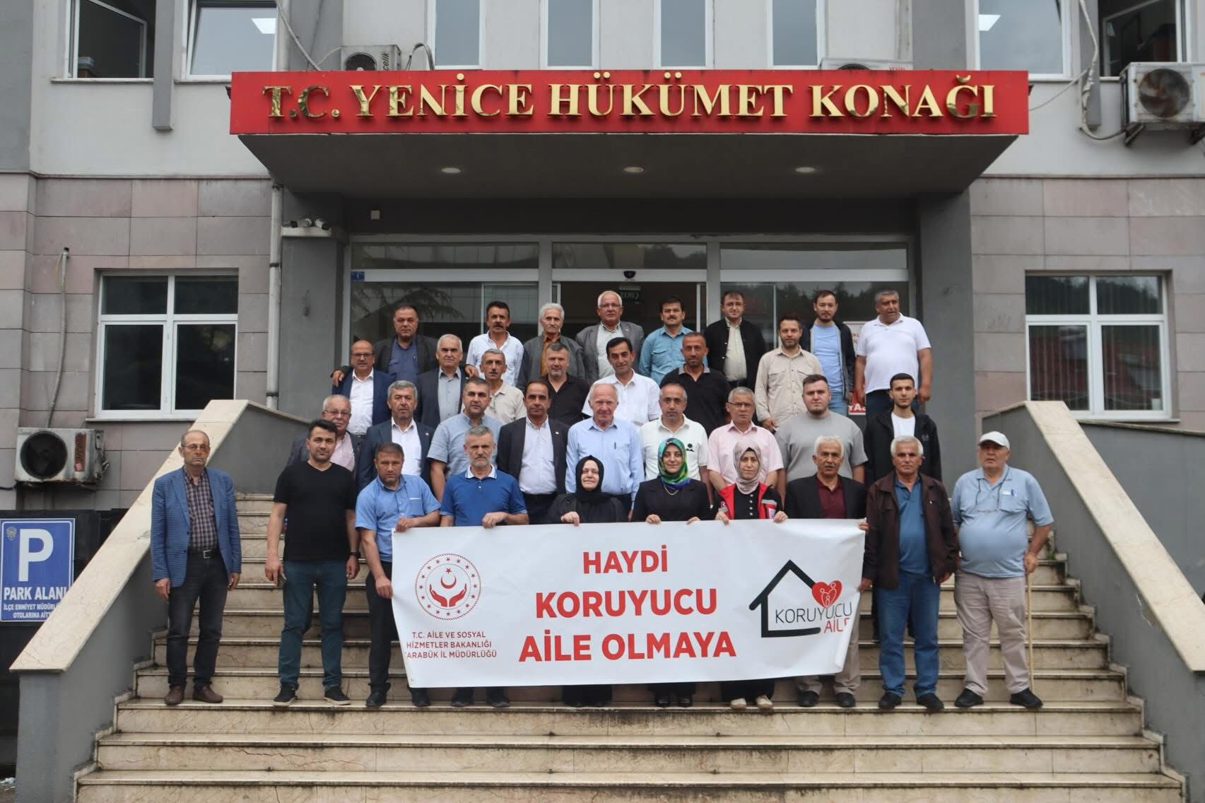 Sosyal Risk Haritaları Çalışmaları Kapsamında Yenice Muhtarlarımızla Bir Araya Geldik