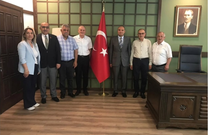 Ortahisar Kaymakamı Gürkan Demirkale Makamında Ziyaret Edildi.