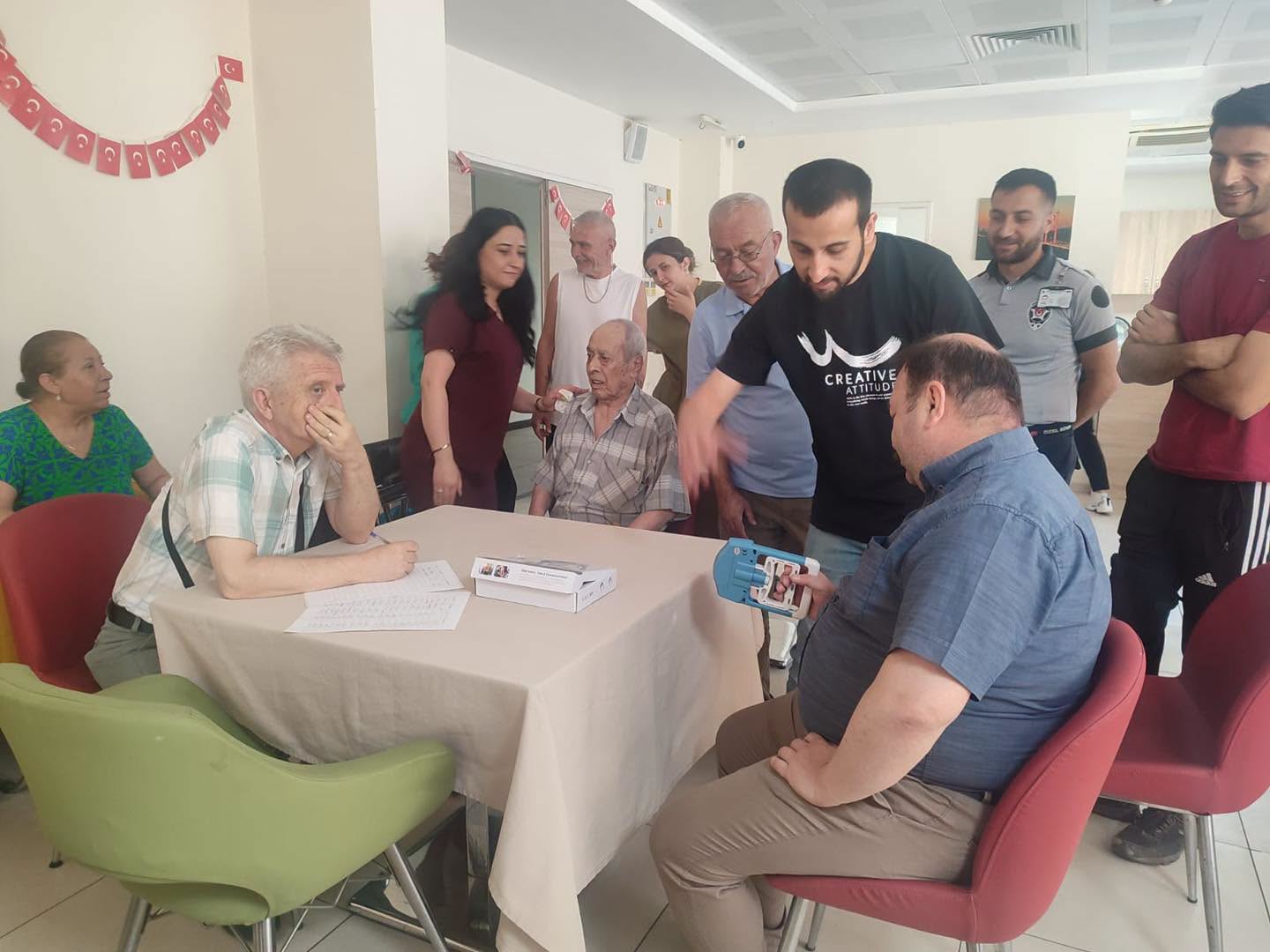 Huzurevi Sakinleri ve Personeline El-Kol Kas Gücü Ölçümü Yapıldı