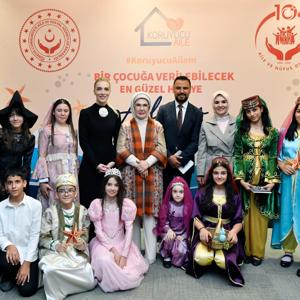 Emine Erdoğan Hanımefendi ve Bakanımız Göktaş "Gönül Elçileri Koruyucu Aile Vizyon Çalıştayı Kapanış Programı"na katıldı - fotoğraf 32