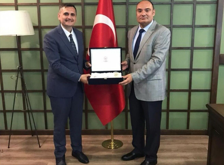 Dr. Hüseyin Mollaoğlu Tarafından Veda Ziyareti Gerçekleştirildi.