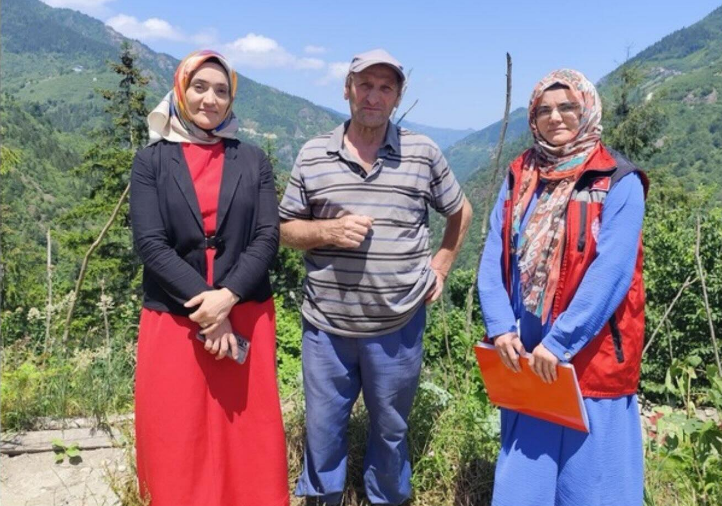 Yomra İlçesi Maden Mahallesinde İkamet Eden Büyüklerimiz Ziyaret Edildi.