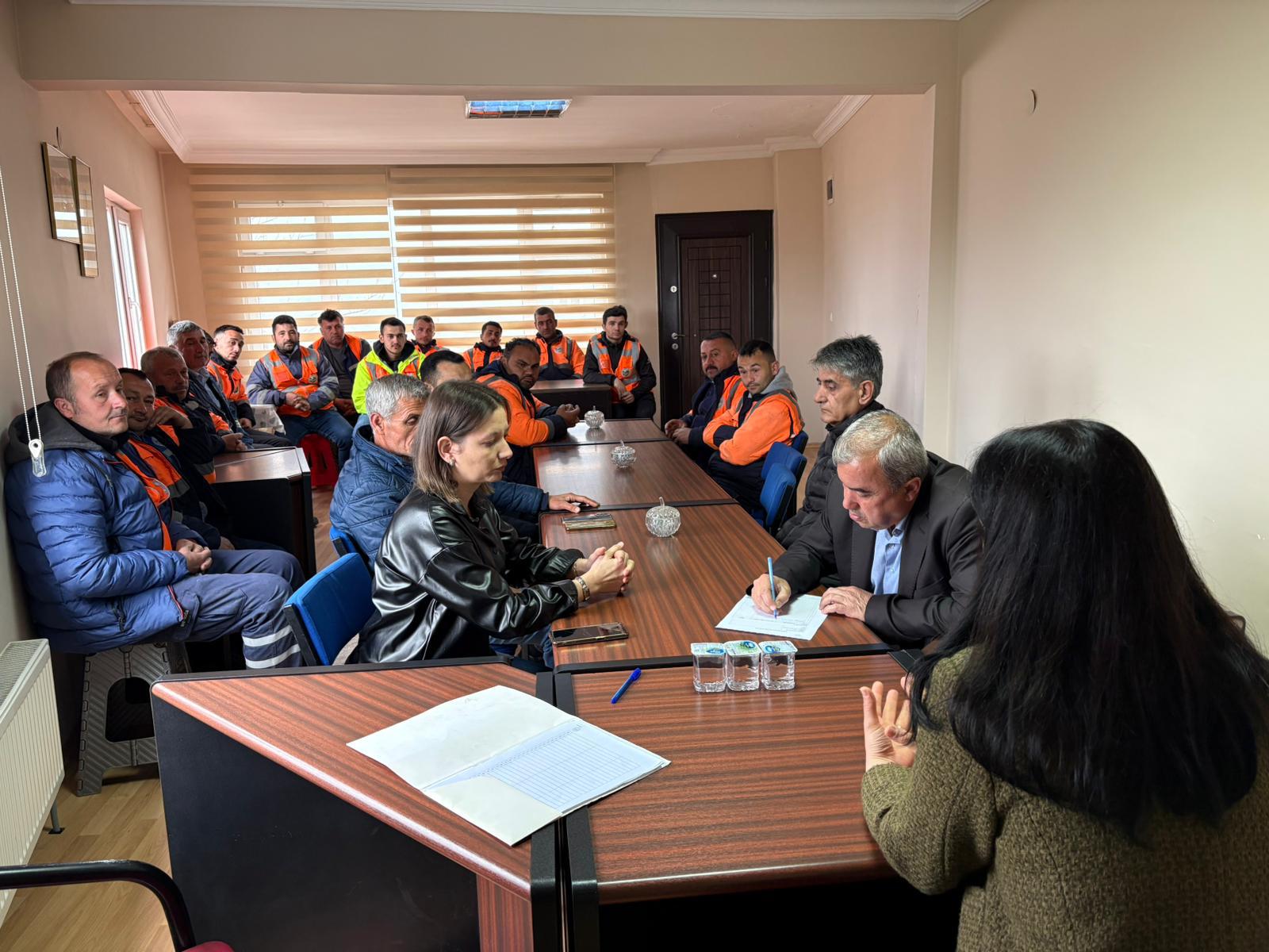 Kadına Yönelik Şiddetle Mücadele ve ŞÖNİM hizmetleri konusunda eğitim gerçekleştirilmiştir.
