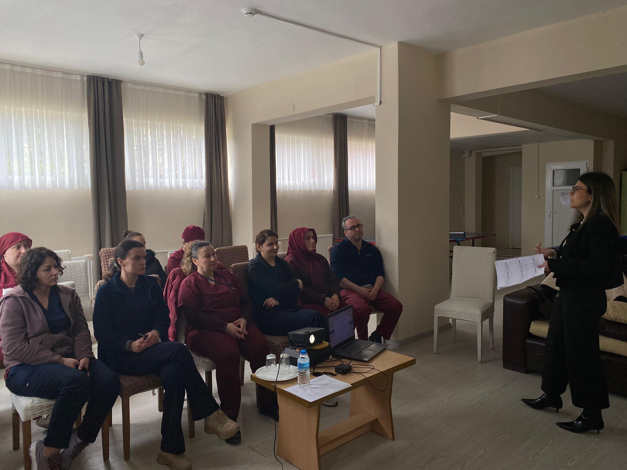 "Engelli ve Yaşlı Hakları" konulu eğitim verilmiştir.