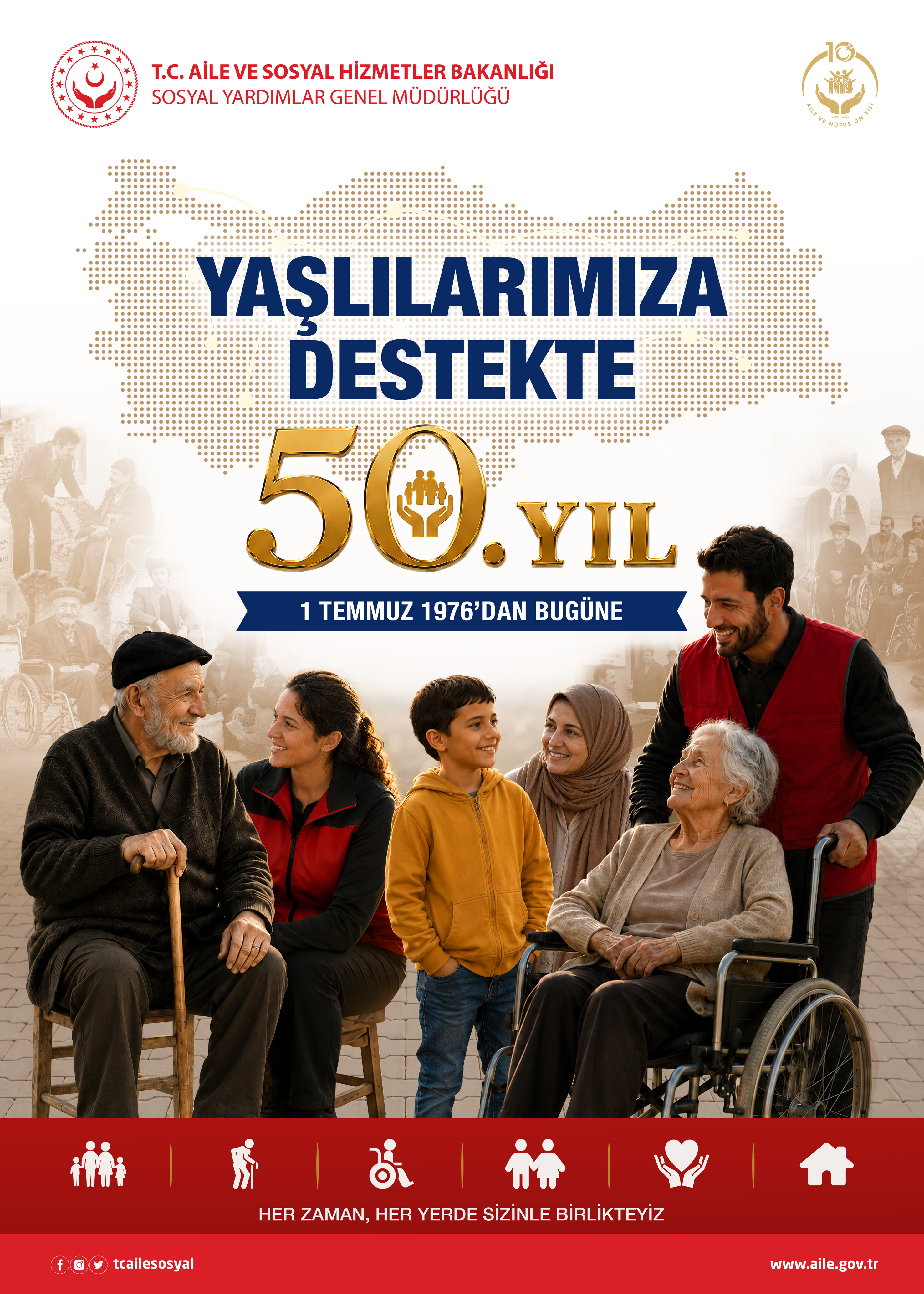 50. Yıl Tanıtım Afişi