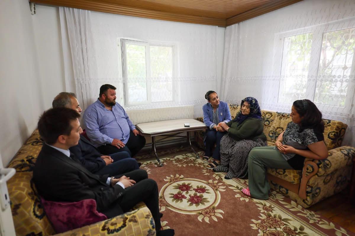 Sayın Valimiz Tülay BAYDAR BİLGİHAN , aile ziyaretleri kapsamında;
