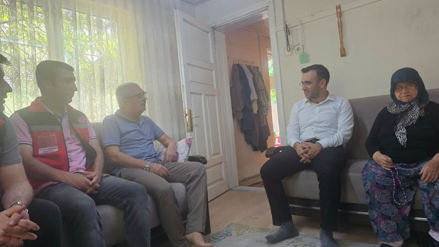 Demirci’de Şehit Yakınlarımıza Destek Ziyareti Gerçekleştirildi