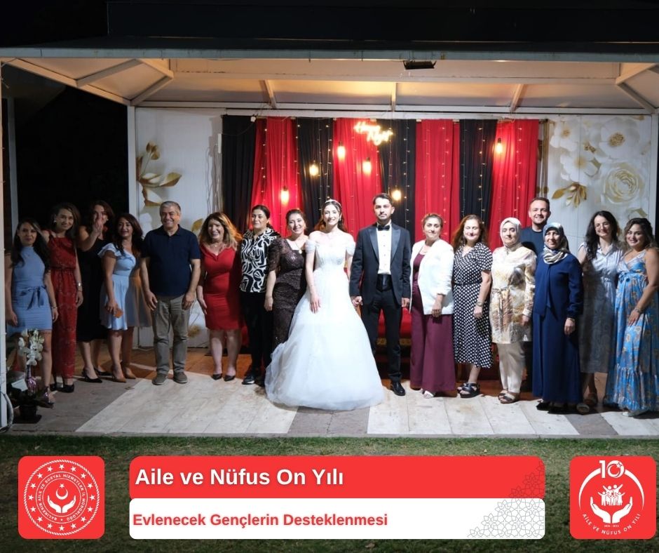Aile ve Nüfus On Yılı Kapsamında Genç Çiftimizin Mutluluğuna Ortak Olduk