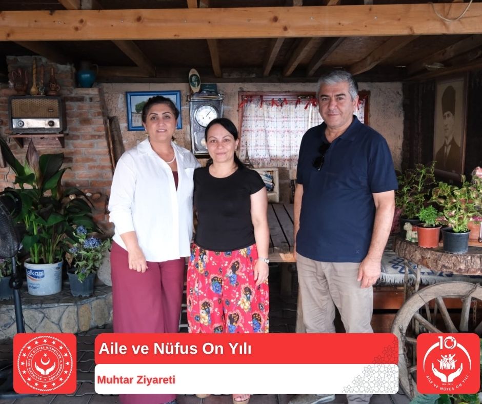 Aile ve Nüfus On Yılı Kapsamında Mahalle Ziyaretlerimizi Sürdürüyoruz