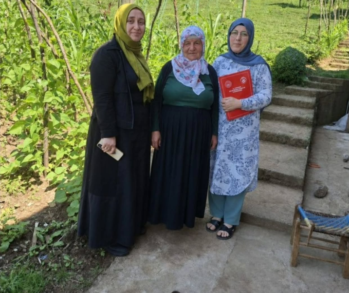 Daha Önce Eşi Vefat Etmiş Ve Yalnız Yaşayan 65 Yaş Üstü Büyüklerimiz Ziyaret Edildi.