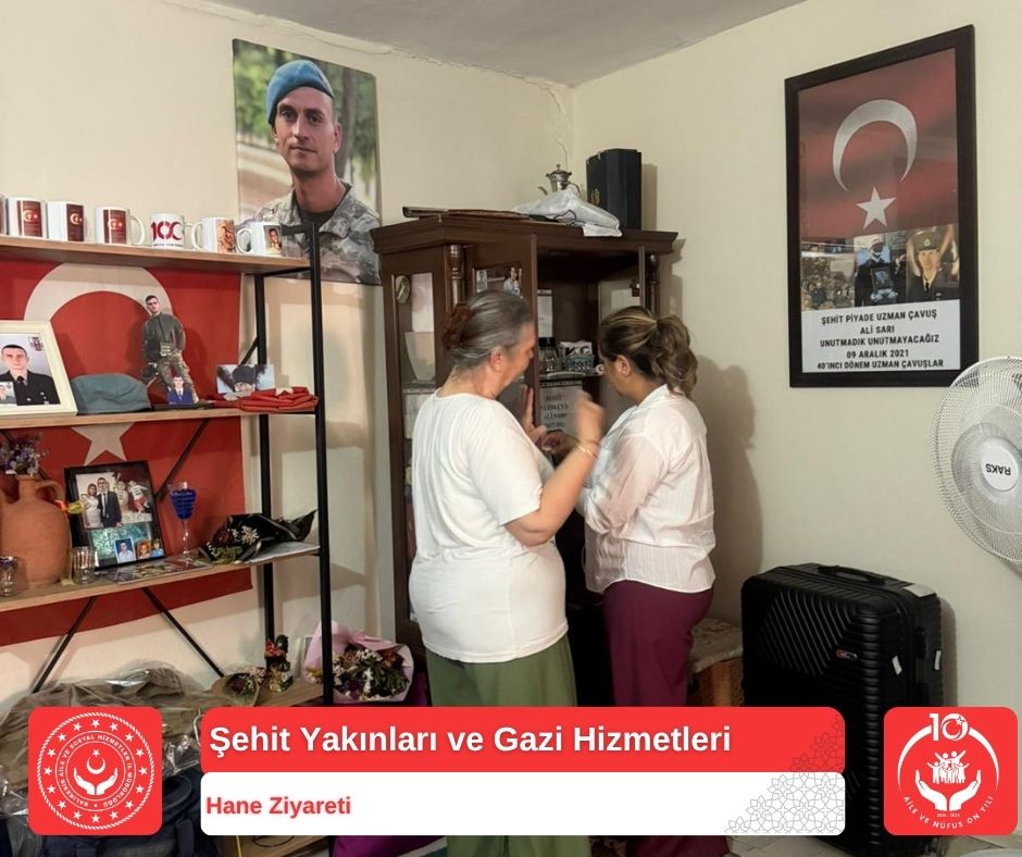 Aziz Şehidimizin Kıymetli Emanetine Vefa Ziyareti