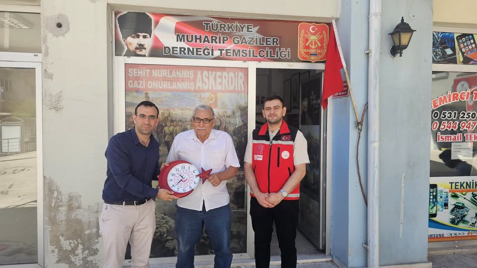 Demirci Muharip Gaziler Derneği Başkanlığına Hayırlı Olsun Ziyareti Gerçekleştirildi