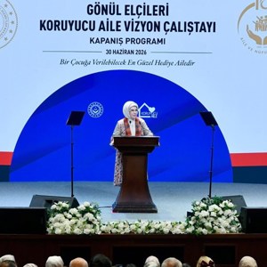 Emine Erdoğan Hanımefendi ve Bakanımız Göktaş "Gönül Elçileri Koruyucu Aile Vizyon Çalıştayı Kapanış Programı"na katıldı - fotoğraf 4