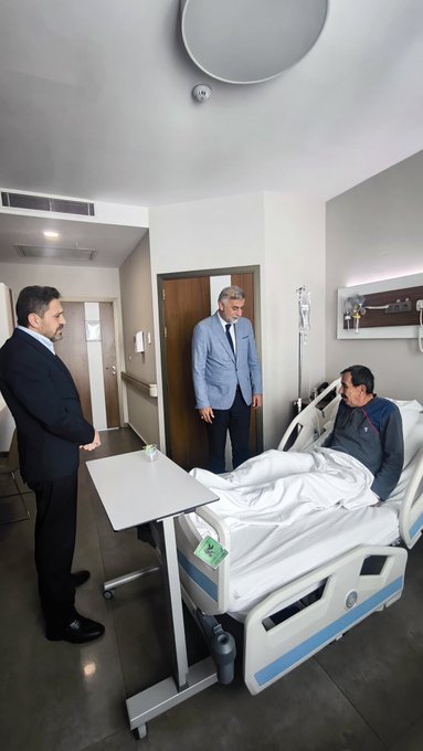 İl Müdürümüz Emre Çalğan’dan Gazi Tayfun Özbek’e Geçmiş Olsun Ziyareti