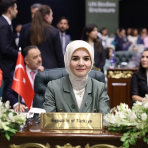 Aile ve Sosyal Hizmetler Bakanımız Göktaş, İİT 9. Kadından Sorumlu Bakanlar Konferansı'nda konuştu - fotoğraf 1