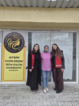 Afşin’de Kadın Kooperatiflerine Ziyaret