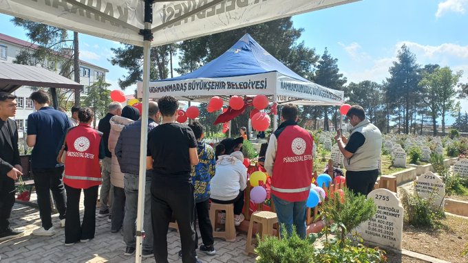 23 Nisan’da Şehit Evlatlarımız Dualarla Yâd Edildi