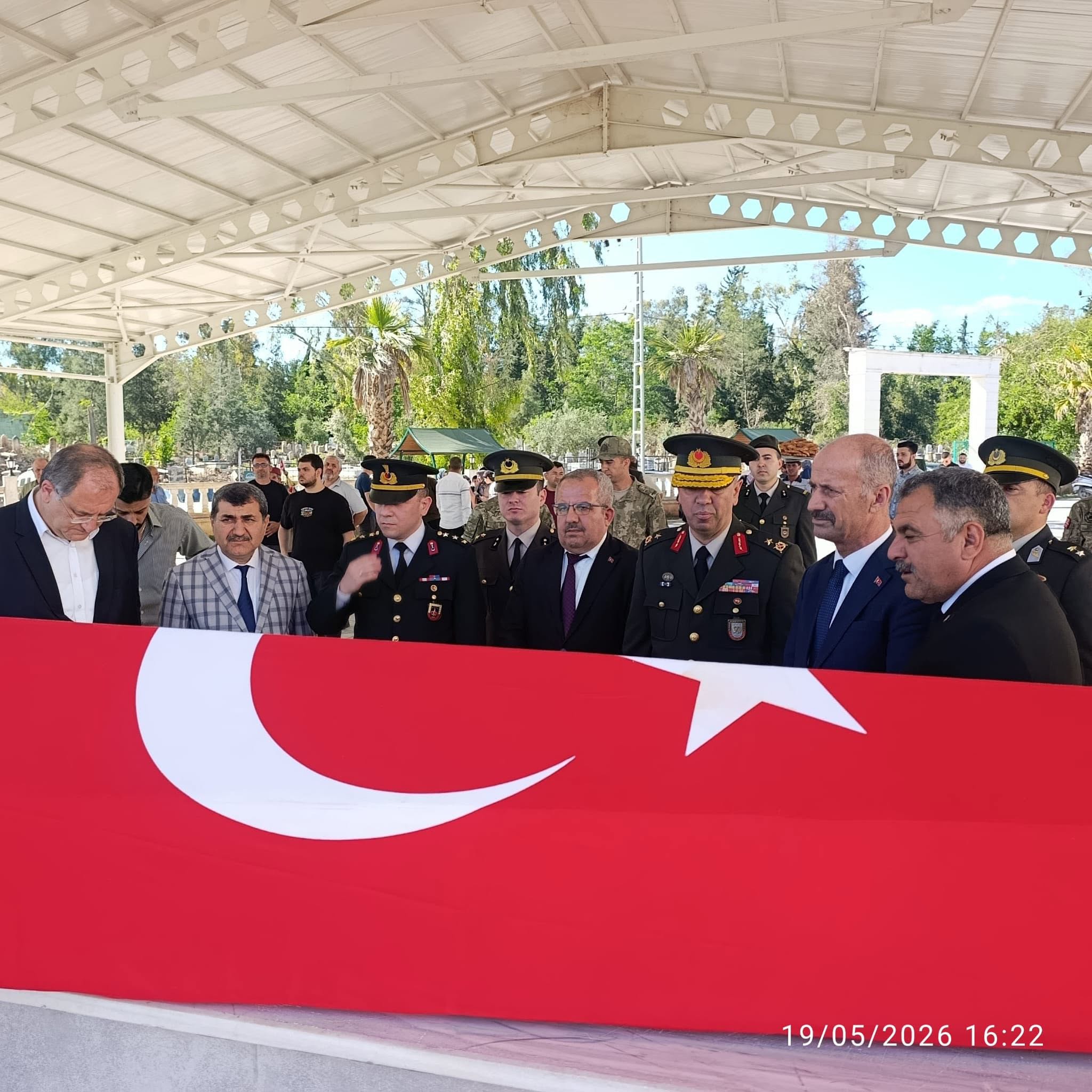 Kore Gazimiz Hüseyin KARAKURT’u Son Yolculuğuna Uğurladık