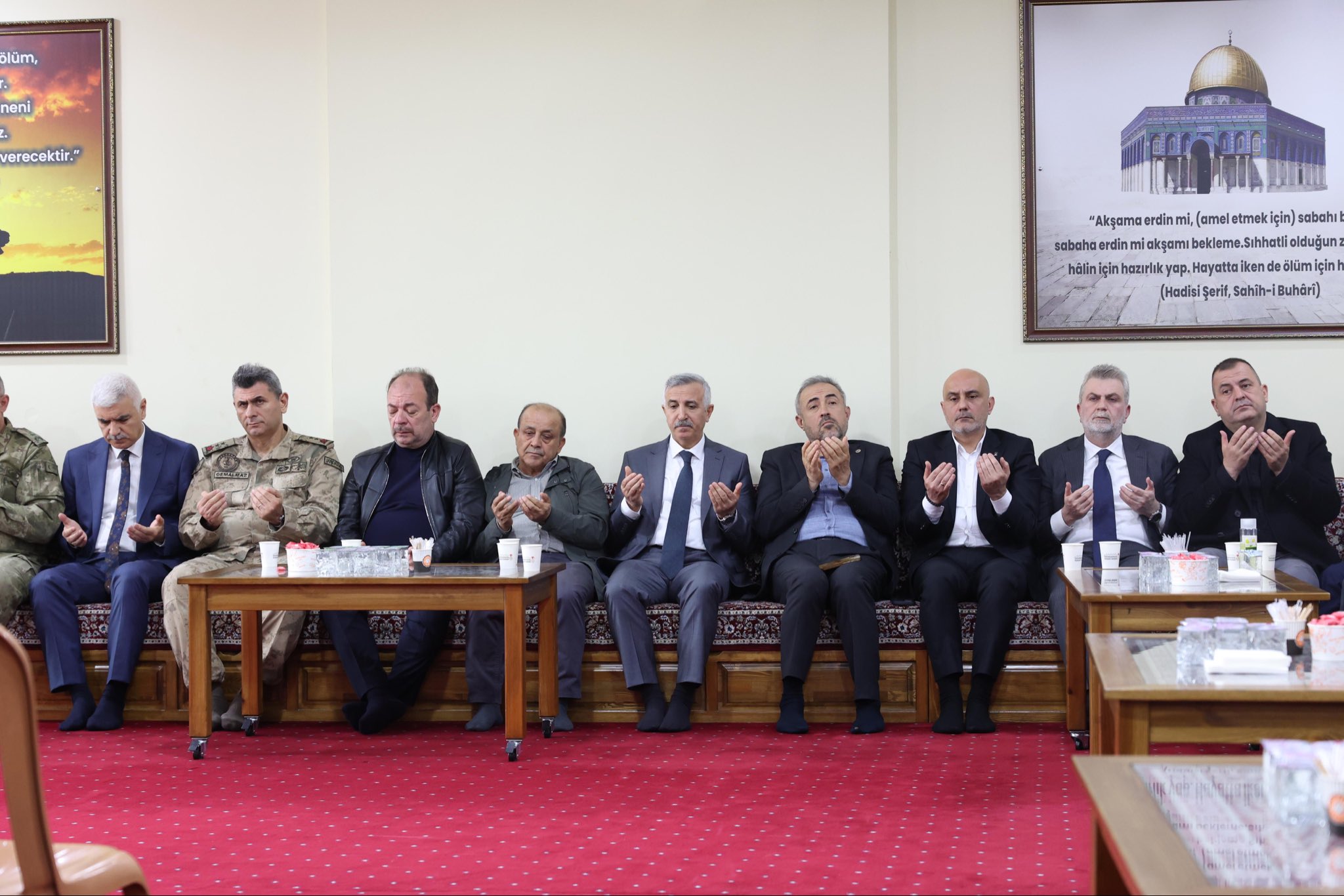 Almina Ağaoğlu’nun Ailesine Taziye Ziyareti Gerçekleştirildi