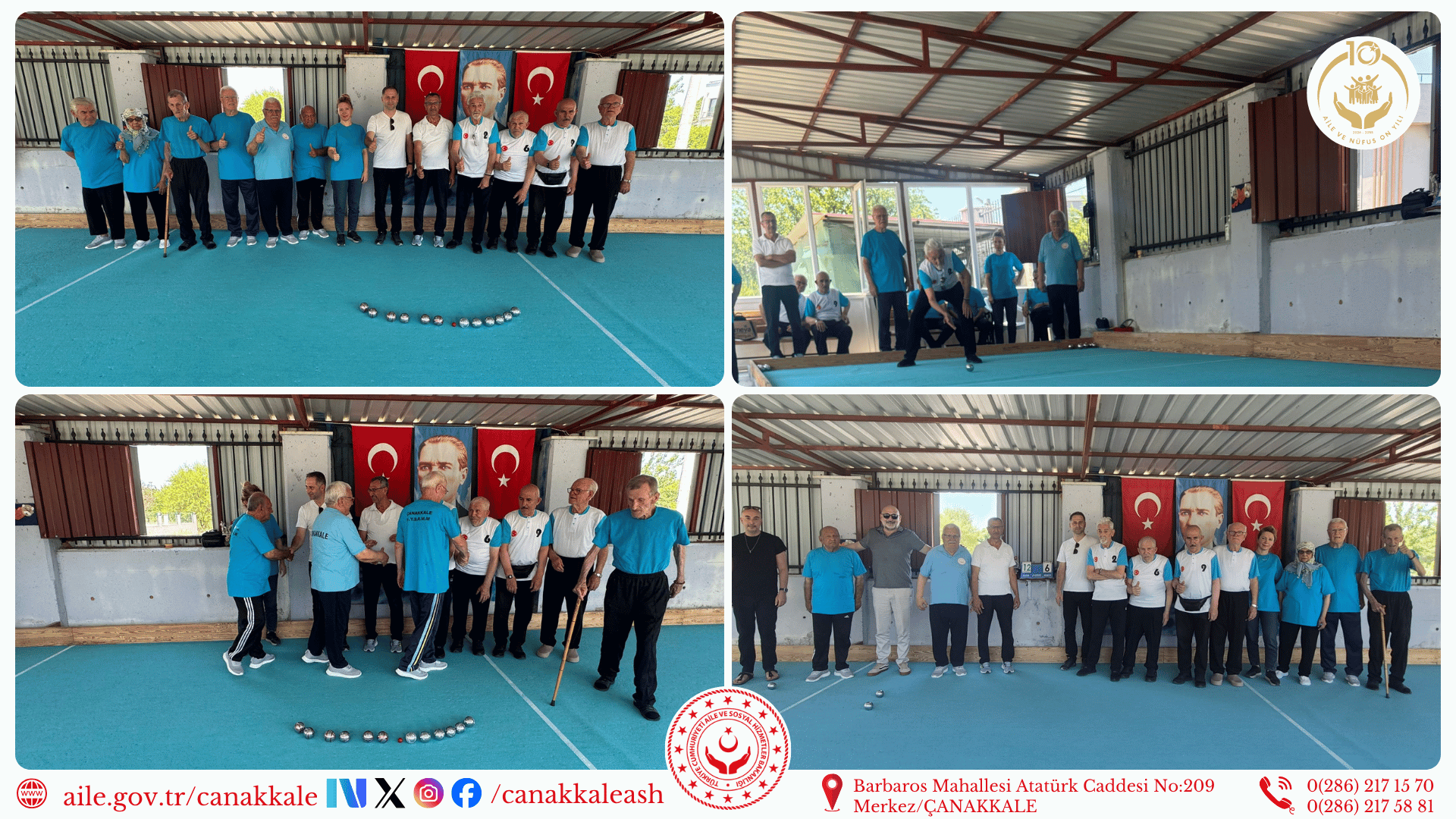 Huzur Bocce Şampiyonası'nda Güzel Başlangıç! 🏆🎯