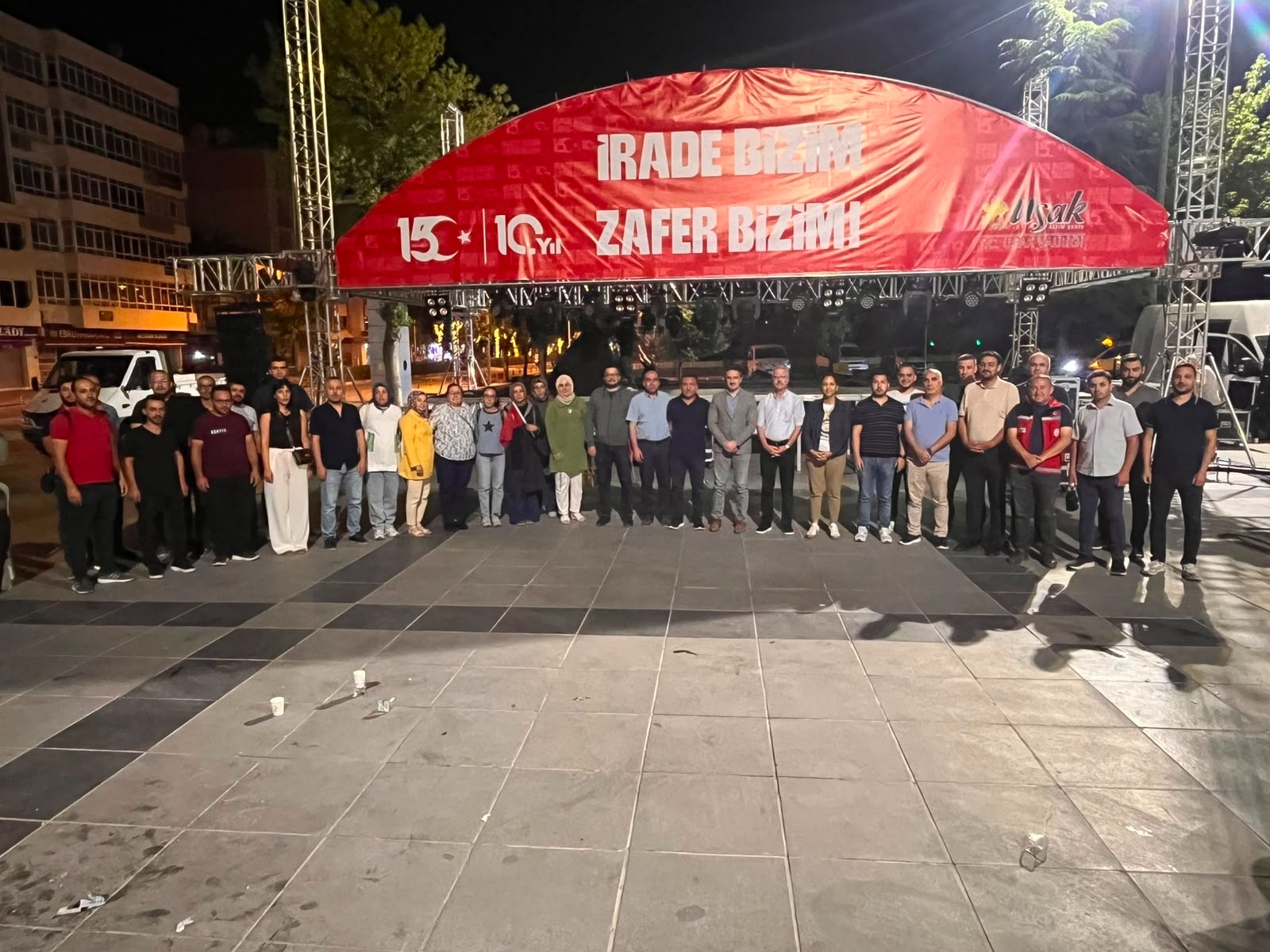 15 Temmuz Demokrasi ve Millî Birlik Günü Kapsamında Demokrasi Nöbeti Tutuldu