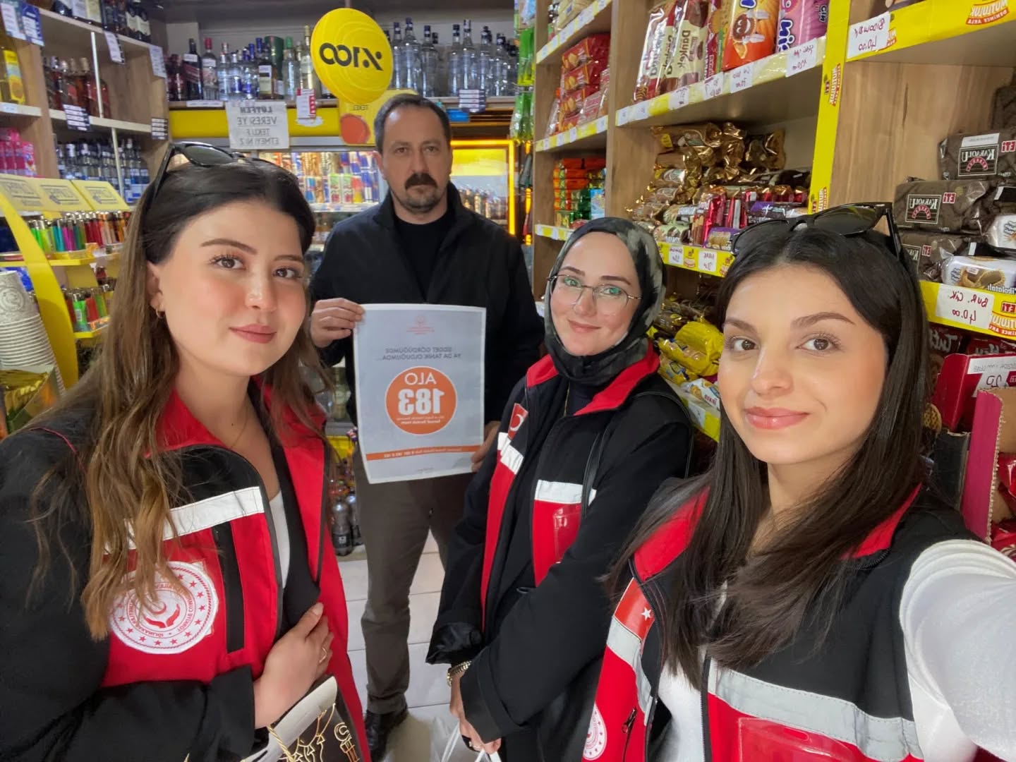 Esnafa Yönelik Aile İçi Şiddet Farkındalık Çalışması Gerçekleştirildi